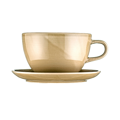 RISE BASE чашка 320 мл. золотисто-коричневая